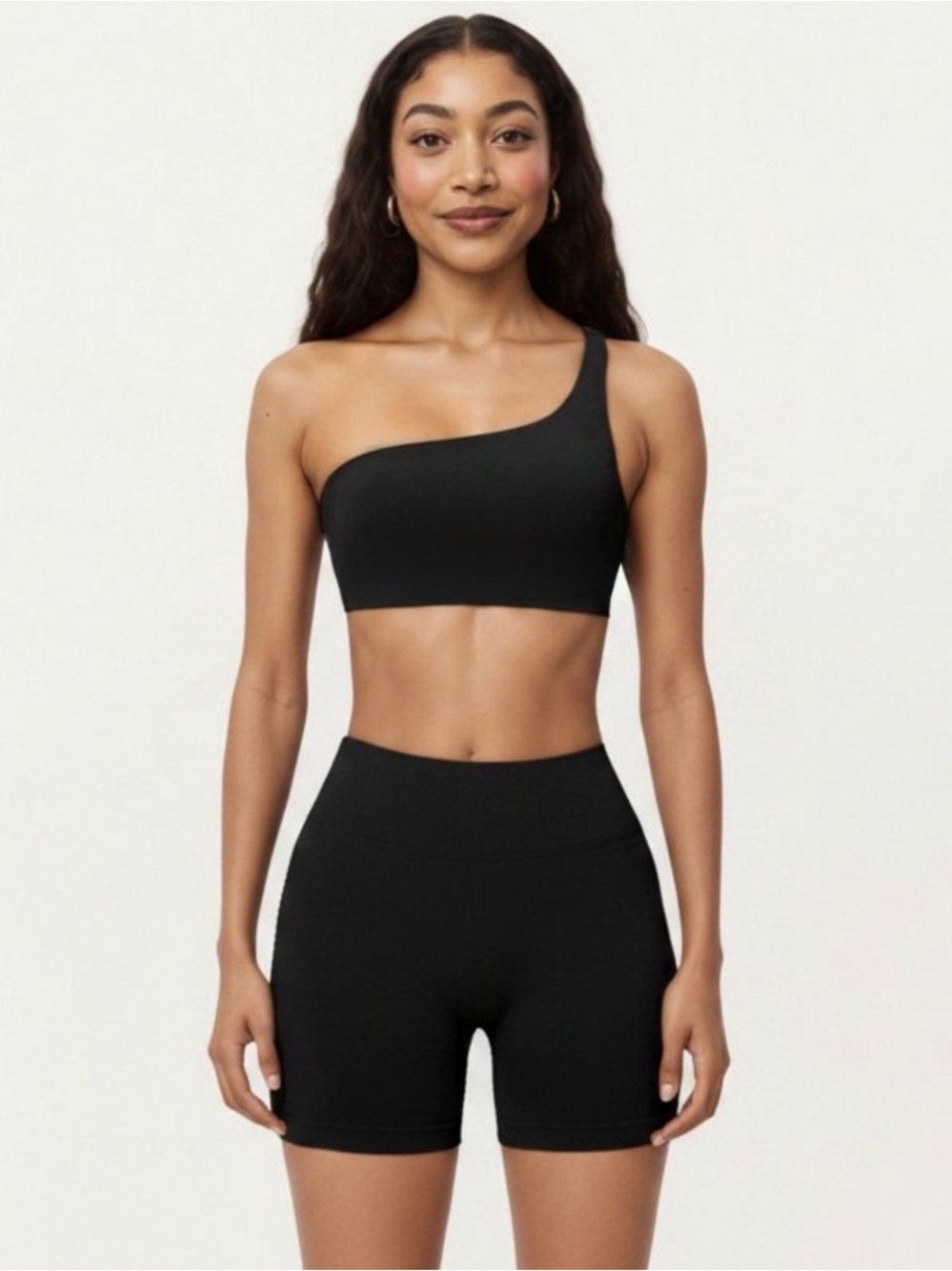 One-Shoulder Sports Bra